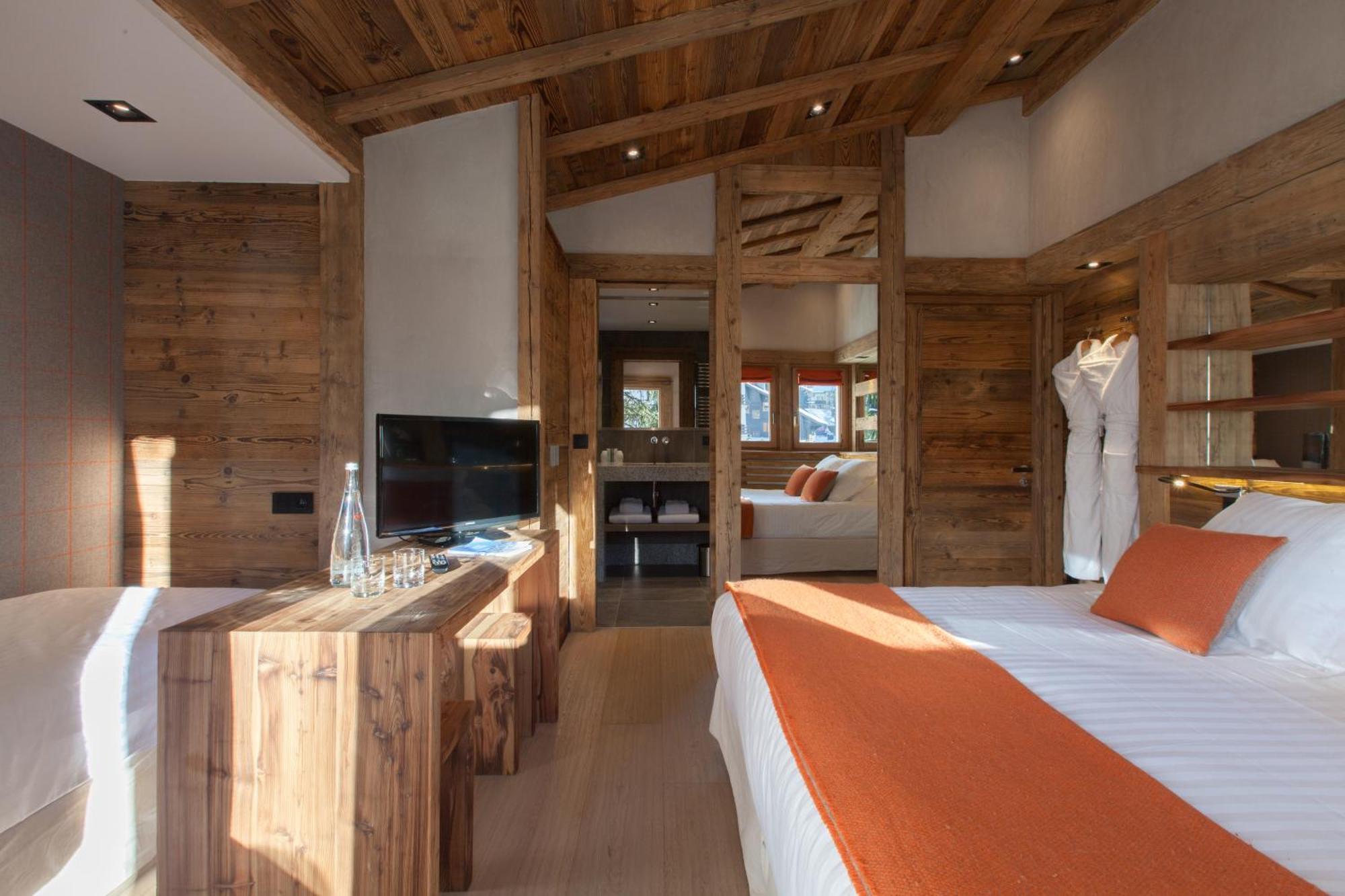 Hotel Au Coin Du Feu Megève Exterior foto