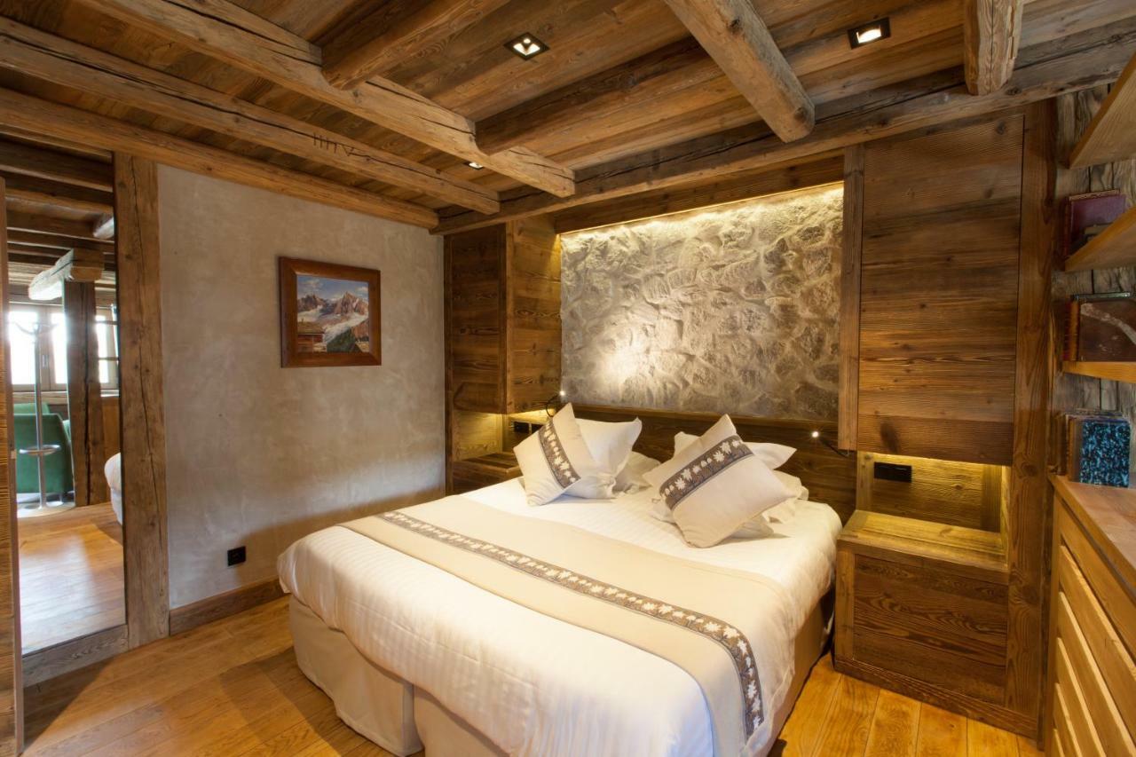 Hotel Au Coin Du Feu Megève Zimmer foto